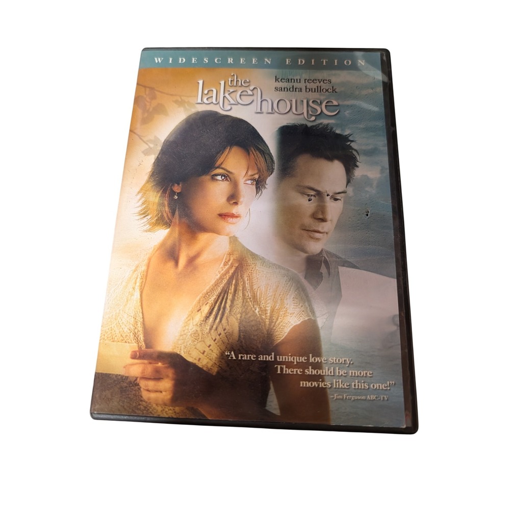 Warner Bros The Lake House DVD Widescreen Keanu Reeves Sandra Bullock Excellent